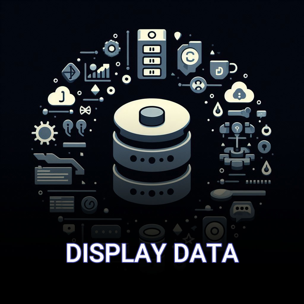 display data